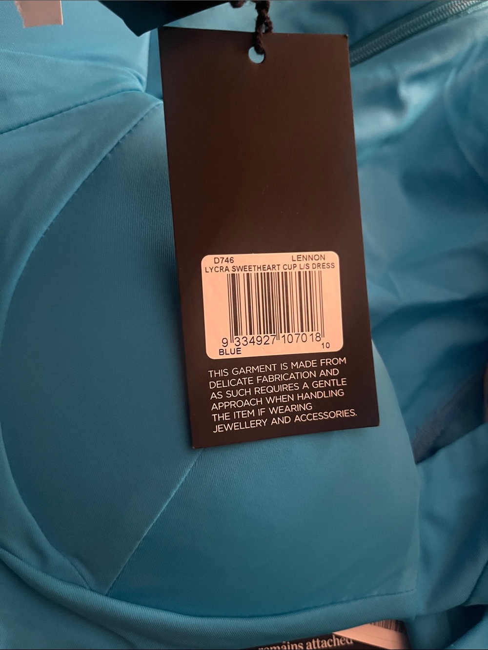Alex Perry Turquoise Blue Midi Dress medium - Picture 11 of 11